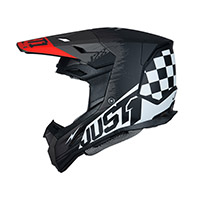 Casco Just-1 J22-F 2206 Flagman negro