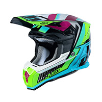 Casco Just-1 J22-F 2206 Frenetik azul amarillo