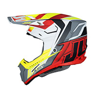 Casco Just-1 J22-F 2206 Frenetik rojo blanco - 2