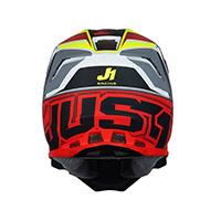 Just-1 J22-f 2206 Frenetik Helmet Red White - 3