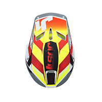 Just-1 J22-F 2206 Frenetik Helm rot weiss - 4