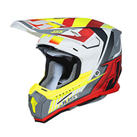 Just-1 J22-f 2206 Frenetik Helmet Red White