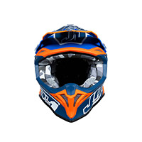 Casque Just-1 J39 Thruster orange bleu - 2