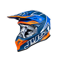 Just-1 J39 Thruster Helmet Orange Blue