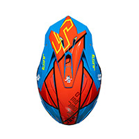 Casco Just-1 J39 Thruster amarillo rojo azul - 3