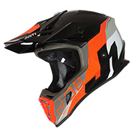 Just-1 J38 Korner Helmet Orange Black