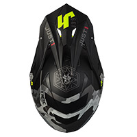 Just-1 J39 Kinetic Helmet Camo Grey Yellow - 5