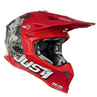 Just-1 J39 Kinetic Helmet Camo Red