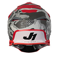 Casque Just-1 J39 Kinetic camo rouge - 4