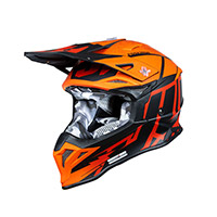 Casque Just-1 J39 Poseidon Orange