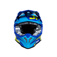 Casque Just-1 J39 Poseidon Bleu