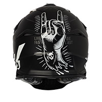 Just-1 J39 Rock Helmet Red Black Matt - 4