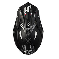 Casque Just-1 J39 Rock rouge noir mat - 5