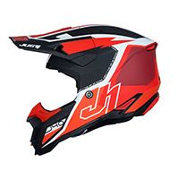 Casque Just-1 J40 Flash rouge - 2