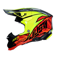 Just-1 J40 Shooter Helmet Red