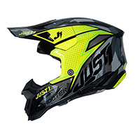 Casco Just-1 J40 Shooter Giallo - img 2