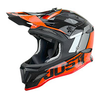 JUST-1 JDH ASSAULT MATT Mips Downhill rosso nero