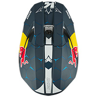 Kini Red Bull MX3 Youth 1.0 Helm blau weiß - 4