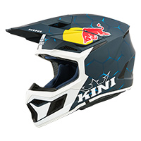 Kini Red Bull Mx3 Youth 1.0 Helmet Blue White Kid