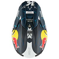 Kini Red Bull Mxc2 2.0 Helmet Blue White - 4