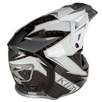 Klim F3 Carbon Helmet Lightning White