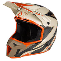 Casque Klim F3 Carbon lightning peyote