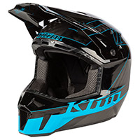 Klim F3 Carbon Draft Vivid Helmet Blue