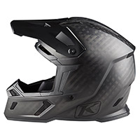 Casco Klim F3 Carbon Ghost Nero - 2
