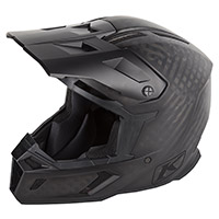 Klim F3 Carbon Ghost Helm schwarz