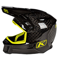 Klim F3 Carbon Hi-vis Helmet Yellow