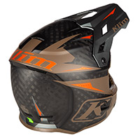 Casco Klim F3 Carbon Pro Striker Potter Clay - img 2