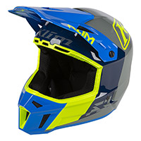 Klim F3 Prizm Kinetik Helm blau