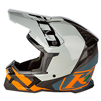 Klim F5 Koroyd Ascent Striking Petrol Helmet - 2