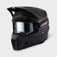 Leatt Moto 7.5 Cardo Kit Helm schwarz matt