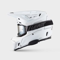 Leatt Moto 7.5 Cardo Kit Helm weiß - img 2