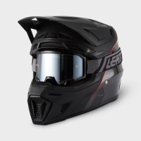 Leatt Moto 9.5 Carbon V26 Helm-Kit schwarz