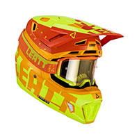 Leatt 7.5 2023 Helmet Yellow Purple