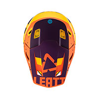 Leatt 7.5 2023 Helmet Yellow Purple - 3