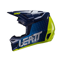 Leatt 8.5 コンポジット 2024 ヘルメット ブルー - 3
