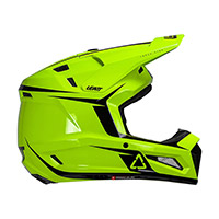 Leatt キット モト 3.5 V26 ヘルメット フルオ イエロー - img 2