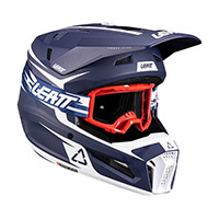 Casque Leatt Kit Moto 3.5 JR V26 bleu