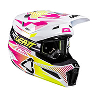 Casque Leatt Kit Moto 3.5 JR V26 rose