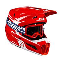 Casque Leatt Kit Moto 3.5 JR V26 rouge