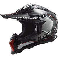 Ls2 Mx700 Subverter Evo Arched Helmet Titanium