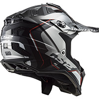 Ls2 Mx700 Subverter Evo 2 Arched Helmet Silver - 3