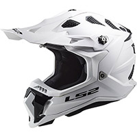 Ls2 Mx700 Subverter Evo 06 Solid Helmet White