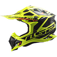 Ls2 Mx700 Subverter Evo Stomp Helmet Hv Yellow