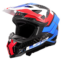 Ls2 Mx703 X-force Galuo Helmet Red Blue