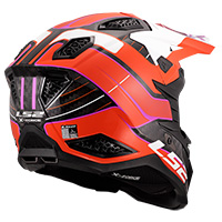 Ls2 Mx703 X-force Galuo Helmet Orange