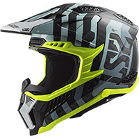 LS2 MX703 X-Force Barrier Helm himmelblau